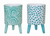 Pot with Legs (Set of 2) 3.75"D x 6"H Dolomite