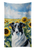 Borzoi in Sunflowers Pair of Pot Holders