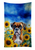 Borzoi in Sunflowers Pair of Pot Holders