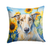 Borzoi in Sunflowers Pair of Pot Holders