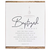 Plaque Baptized In Christ 8x10