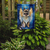 Keeshond My Angel Garden Flag