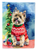 Cairn Terrier Christmas Garden Flag