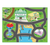 Grey 2 Piece Trellis Plush Soft Cozy 100% Cotton Bath Mat
