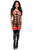 BOXED Black Stretchy Cage Dress Body Harness with Silver Hardware