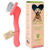 Flat Coral Pet Slicker Brush