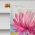 Chrysanthemums in Watercolor House Flag