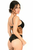 Lavish Sheer Lace Underwire Waist Cincher Corset