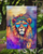 Hippie Animal Lion Garden Flag