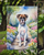Boxer Spring Path Garden Flag