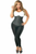 Top Drawer Steel Boned Underbust Corset with Zipper