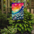 Daisies in Color Garden Flag