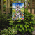 Alaskan Malamute Easter Egg Hunt Garden Flag