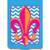 Chevron Fleur De Lis