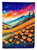California Poppies in Color House Flag