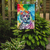 Hippie Animal White Tiger Garden Flag