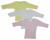 Bambini Girls Pastel Long Sleeve Lap T-shirts Variety Pack