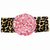 AnnLoren Baby Girls Layette Pink Leopard Onesie Pants Headband 3piece Gift Set Clothing