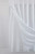 White Sheer and Grid Shower Curtain and Liner Set