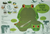 Kids Frog Dinnerware Set Eco-Friendly 4 Piece Dining Set