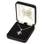 Angel/Heart Silver Plate  Chain