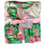 AnnLoren Baby Girls Layette Floral Onesie Pants Headband 3piece Gift Set Clothing