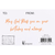 Itty Bitty Card Make A Wish May God
