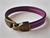 Silver/Brass Hook Leather Bracelet