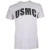 USMC T-Shirt, Grey/Black Imprint