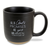 Coffee Mug Amen Not Shaken Brown 20 Oz