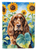 English Cocker Spaniel in Sunflowers Garden Flag