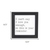 Black And White I Cant Say I Love You Enough Black Framed Print Wall Art