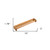16" Traditional Solid Teak Towel Bar