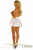 Satin Layered Ruffle Skirt