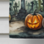 Graveyard Spooky Halloween House Flag
