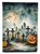 Graveyard Spooky Halloween House Flag