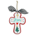 Christmas Ornament Jesus Merry Bright