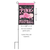 Flag Wear Pink Watch Football 13x18