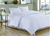 White Twin Microfiber Thread Count Down Alternative Duvet Insert