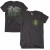 Army Words Men's T-Shirt Black 2-Sided