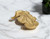 10" Gold Sea Horse Cast Iron Vanity Tray