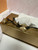 Etched Rectangular Tissue Box Cover