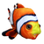 Clownfish Aquatic Plush Stuffed Animal 12" Fish