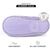 Women's Cozy Knit Memory Foam Slippers, Fleece Lined, Indoor Outdoor Rubber Sole