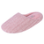 Women's Cozy Knit Memory Foam Slippers, Fleece Lined, Indoor Outdoor Rubber Sole