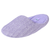 Women's Cozy Knit Memory Foam Slippers, Fleece Lined, Indoor Outdoor Rubber Sole