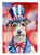 Fox Terrier Patriotic American Garden Flag