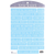 Sticker Blue Inspirational Collection