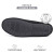 Roxoni Mens Slippers, Suede Moccasin Slipper with Memory Foam