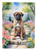 Bullmastiff Spring Path Garden Flag